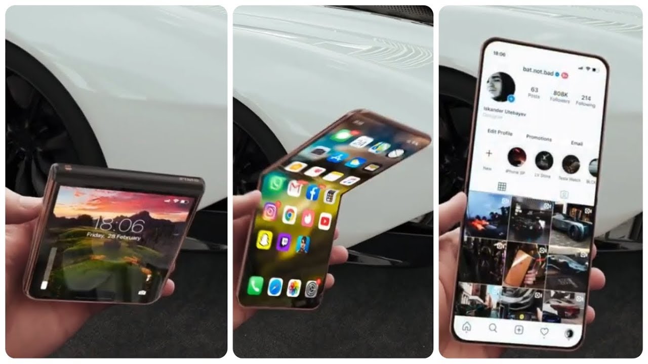 I can’t stop staring at this video of a foldable ‘iPhone 12 Flip’ 1