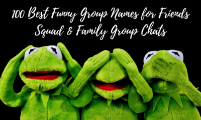 Funny Group Chat Names for friends & family