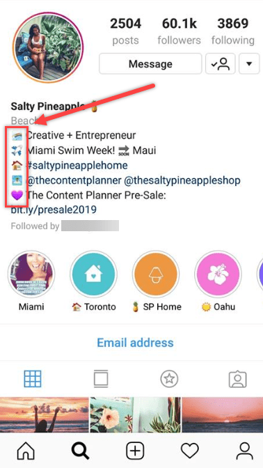 Good profile bios for instagram
