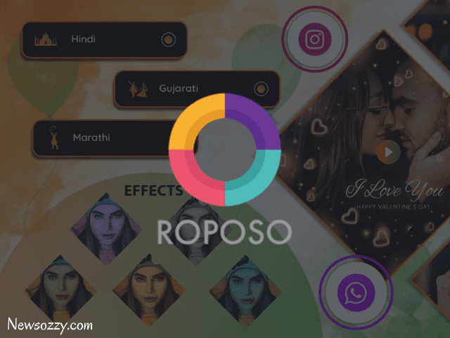 Roposo app similar to tiktok