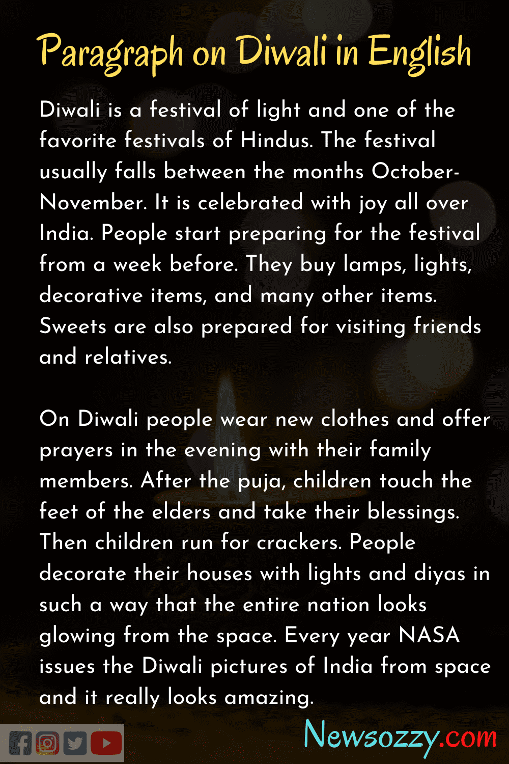 diwali essay with picture