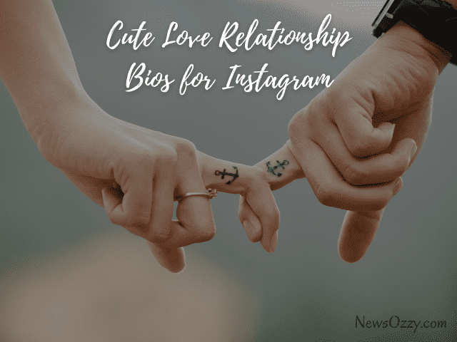 sweet Instagram relationship bios