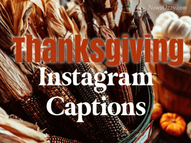 thanksgiving Instagram captions