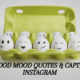 Mood Quotes and Captions for Instagram