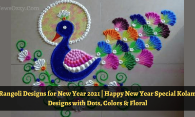 Rangoli designs for happy new year 2021