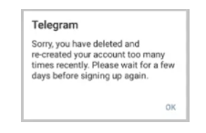 Recover Deleted Telegram Account