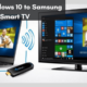 Cast Windows 10 to Samsung Smart TV