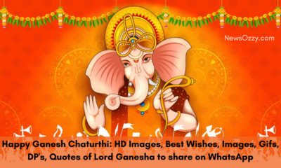 Happy Ganesh Chaturthi HD Images, Best Wishes, Images, Gifs, DP's, Quotes of Lord Ganesha to share on WhatsApp & Facebook