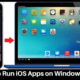 Run iOS Apps on Windows 10 PC