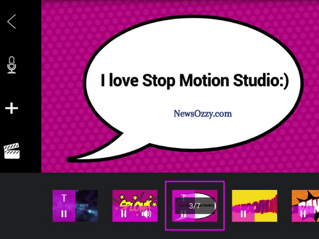 stop motion studio animation application