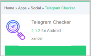 Telegram Checker lets you track users on Telegram.