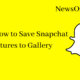 How to Save Snapchat Pictures in Phone Gallery Automatically