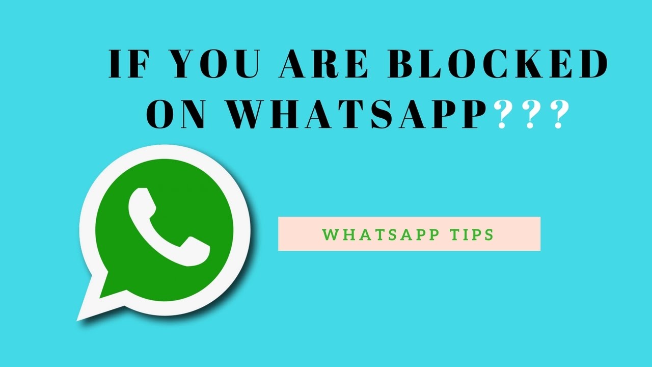 Blocked on Whatsapp