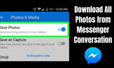 Download all media from messenger chat