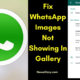 Fix WhatsApp Images Not Showing In Gallery
