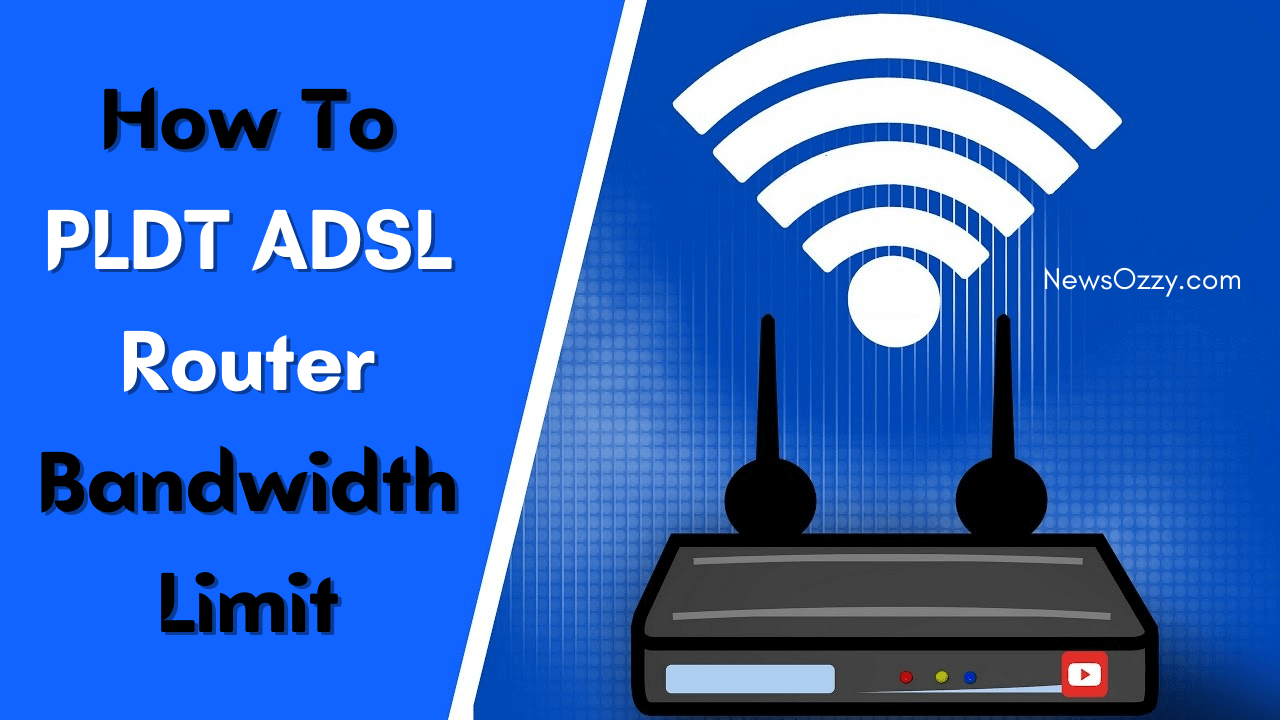 How To PLDT ADSL Router Bandwidth Limit