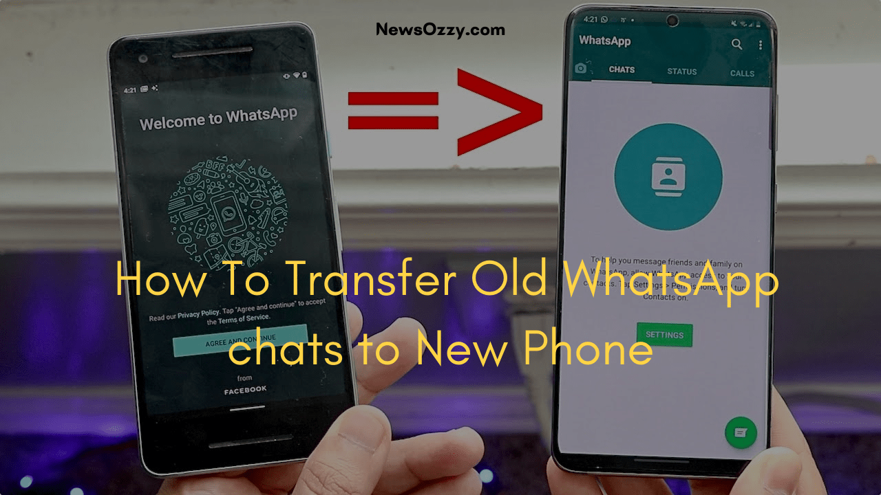 Transfer Old WhatsApp chats to New Phone