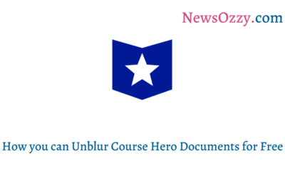 Unblur Course Hero Documents for Free