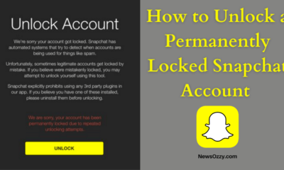 Unlock your Permanently Locked Snapchat Account