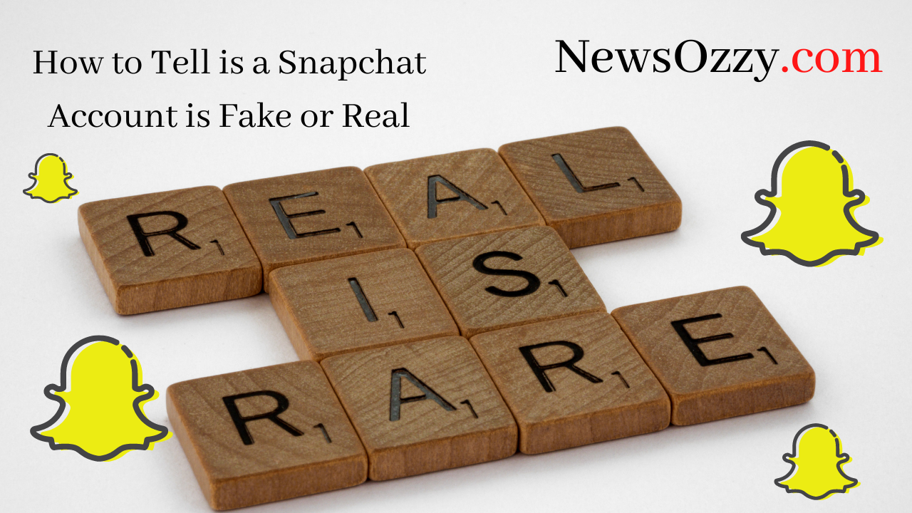 how to tell if snapchat account is fake