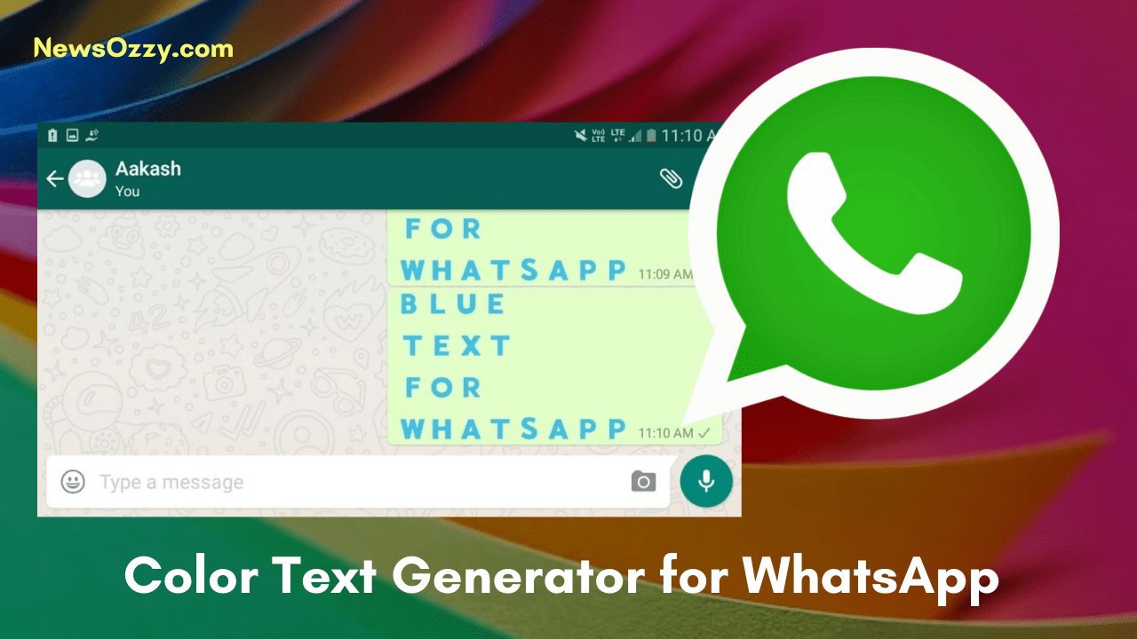 Color Text Generator for WhatsApp
