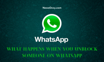 What happens when you unblock someone on WhatsApp
