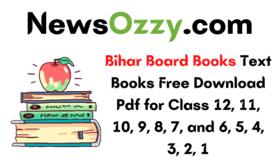 Bihar Board Books SCERT Bihar State Text Books Free Download Pdf for Class 12, 11, 10, 9, 8, 7, and 6, 5, 4, 3, 2, 1