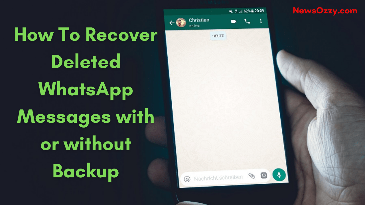 Restore how without backup chat to deleted whatsapp [Help] How
