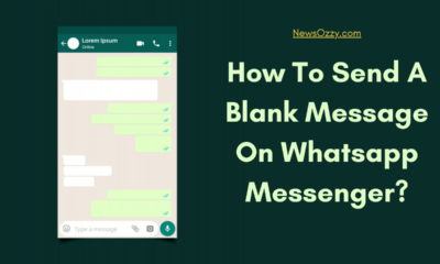 Send A Blank Message On Whatsapp