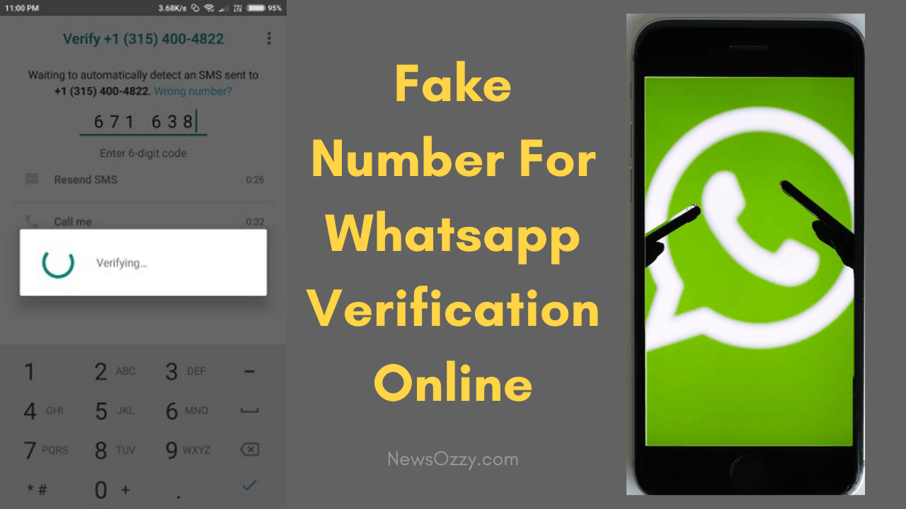 Fake Number For Whatsapp Verification Online