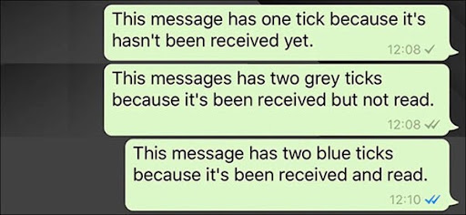 how to know if someone uninstall whatsapp