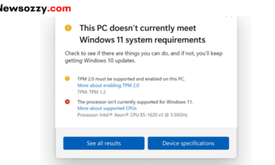 Check Windows 11 Compatibility for your Device