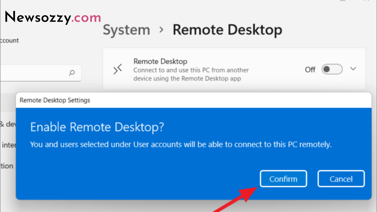 Enable or Setup Remote Desktop in Windows 11