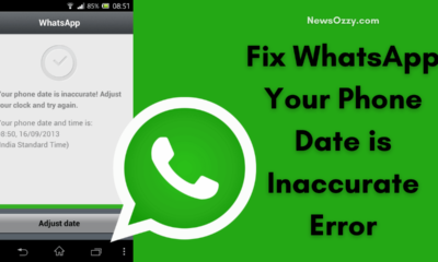 Fix WhatsApp Your Phone Date is Inaccurate Error