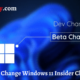 How to Change Windows 11 Insider Channel