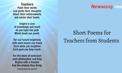 Short Poems for Teachers from Students