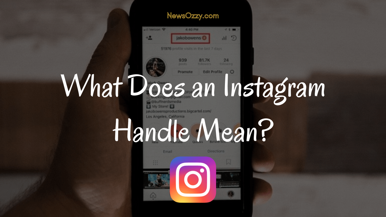 What Does an Instagram Handle Mean