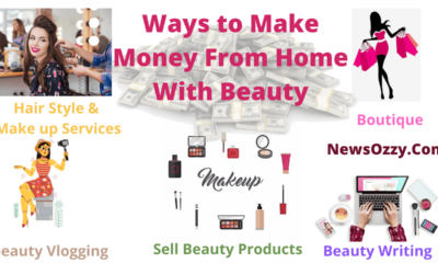Ways to Make Money From Home With Beauty