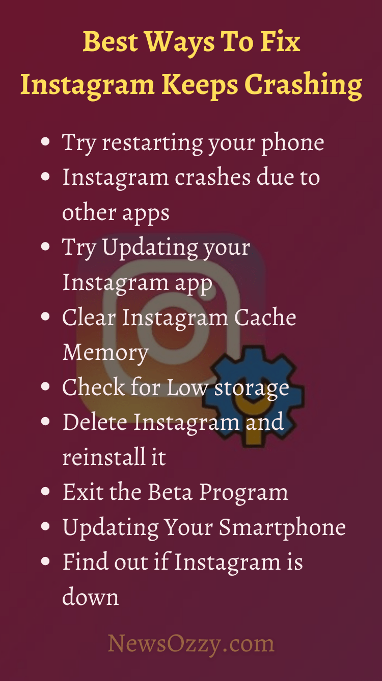 Best Ways to Fix Instagram Keeps Crashing