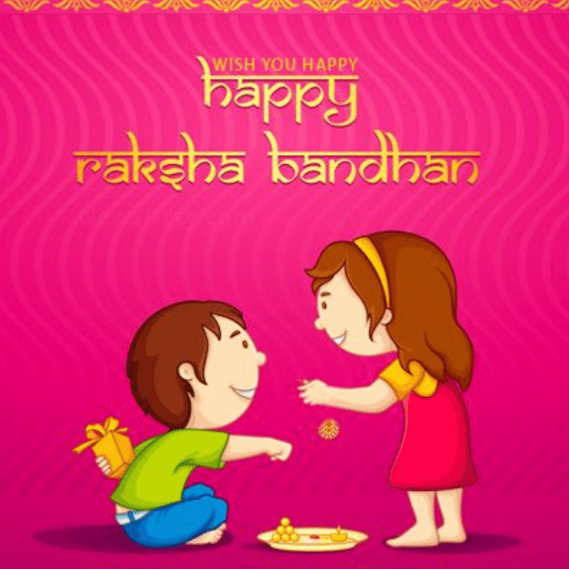 happy raksha bandhan sister and brother whatsapp profile pictures