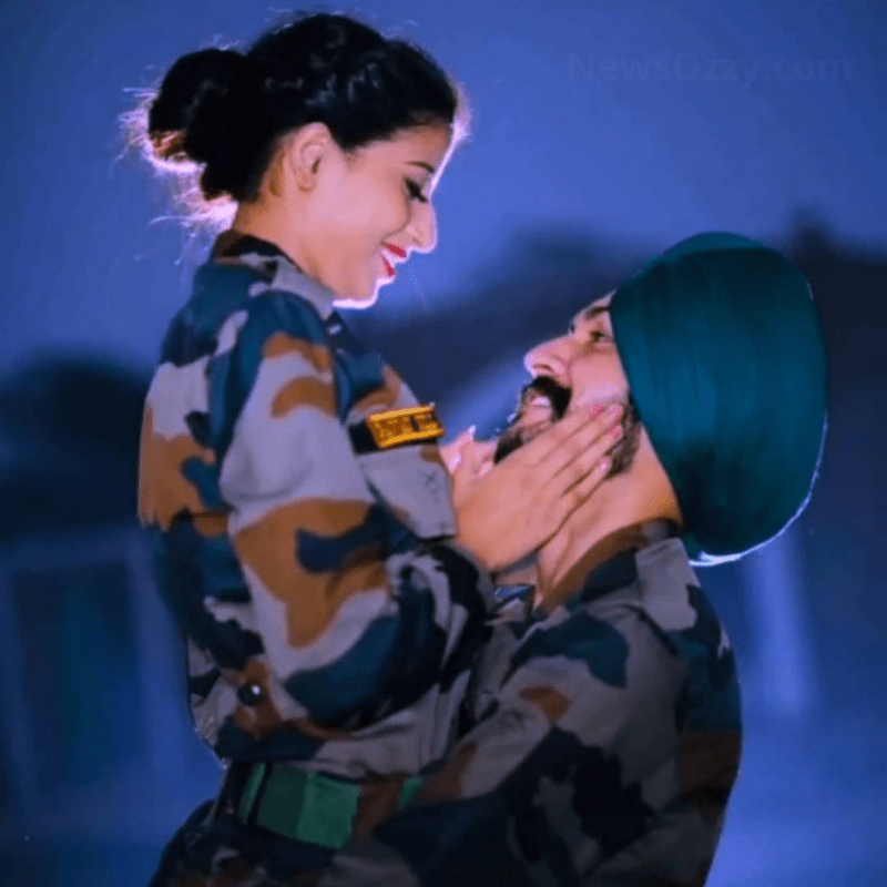 romantic army couple dp for whatsapp