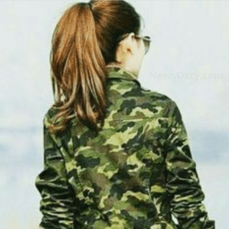 stylish indian army girl dp for whatsapp
