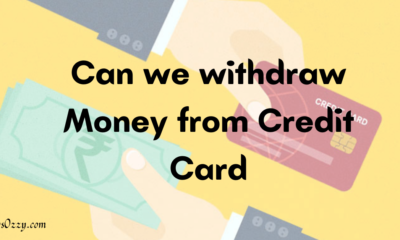 Can we withdraw Money from Credit Card