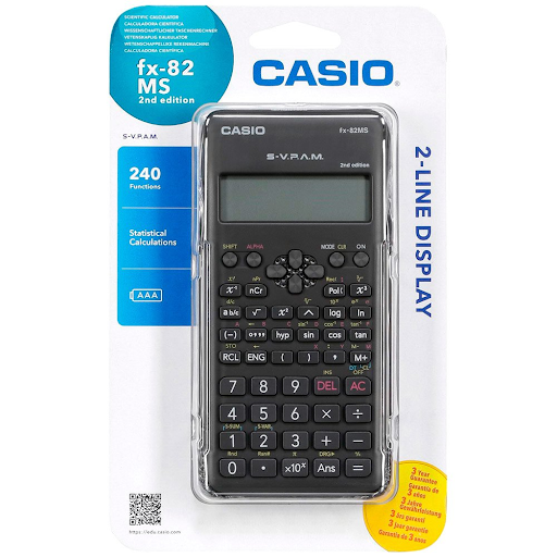 Casio FX-82MS 2nd Gen Scientific Calculator