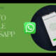 How to Disable Whatsapp Calls