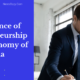 Importance of Entrepreneurship to the Economy of India