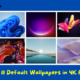 Windows 11 Default Wallpapers in 4K Resolution