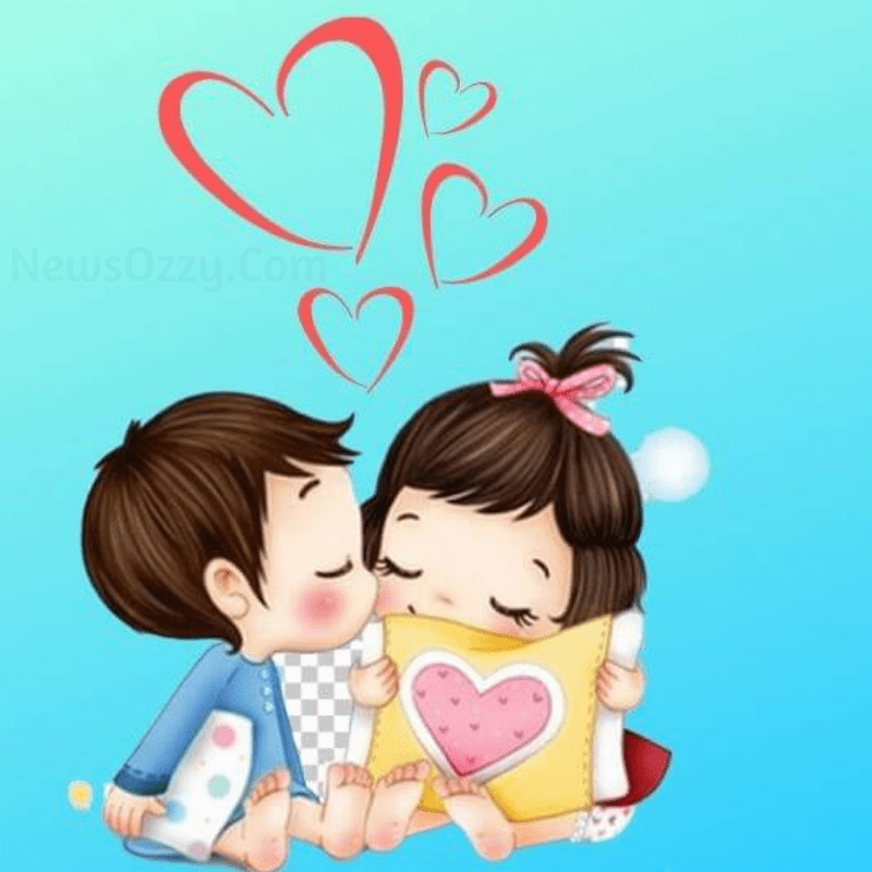 cute couple romantic love profile dp for whatsapp
