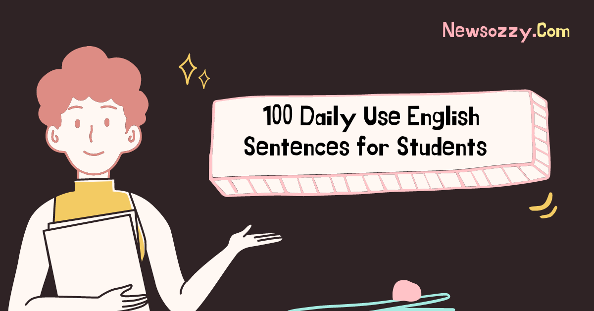 Daily Use English Sentences for Students