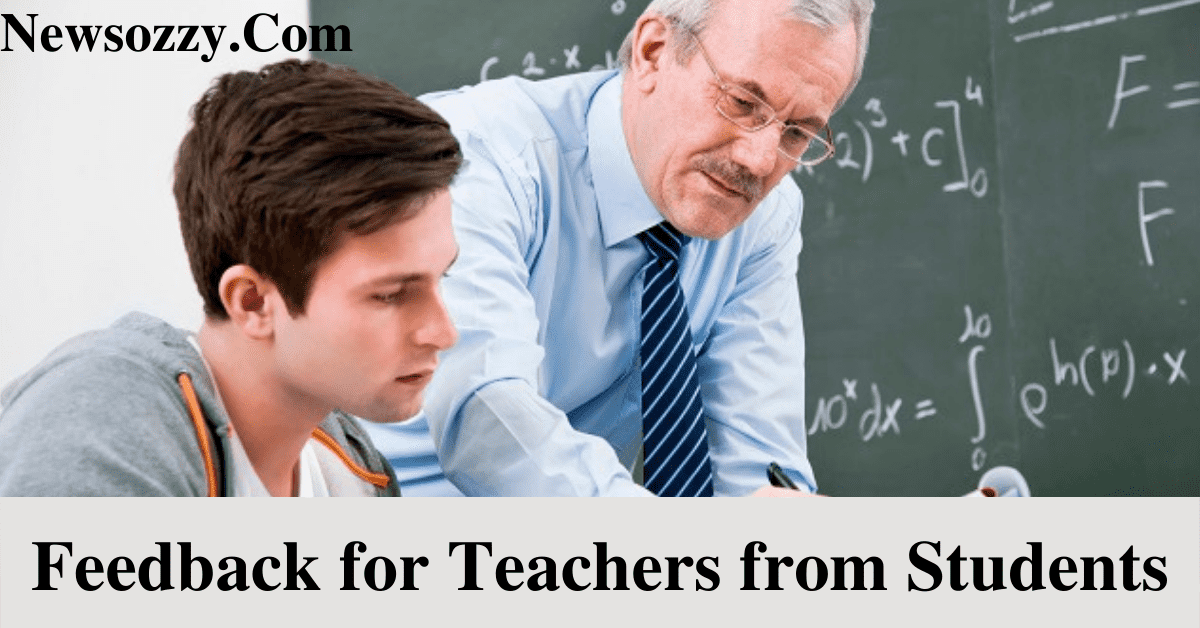 Feedback for Teachers from Students